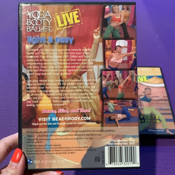 Yoga Booty Ballet Live DVDs - Picture 3 of 8